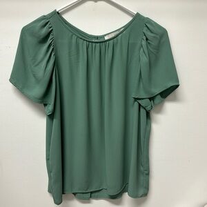 Loft short sleeve blouse